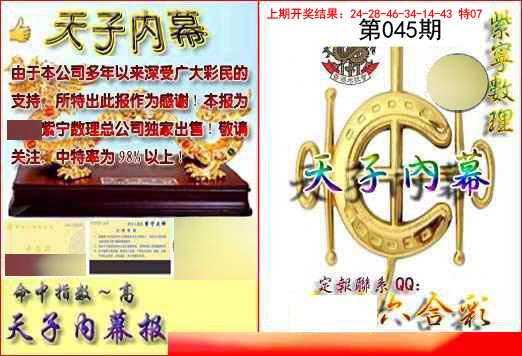 045期天子内幕报B[图]