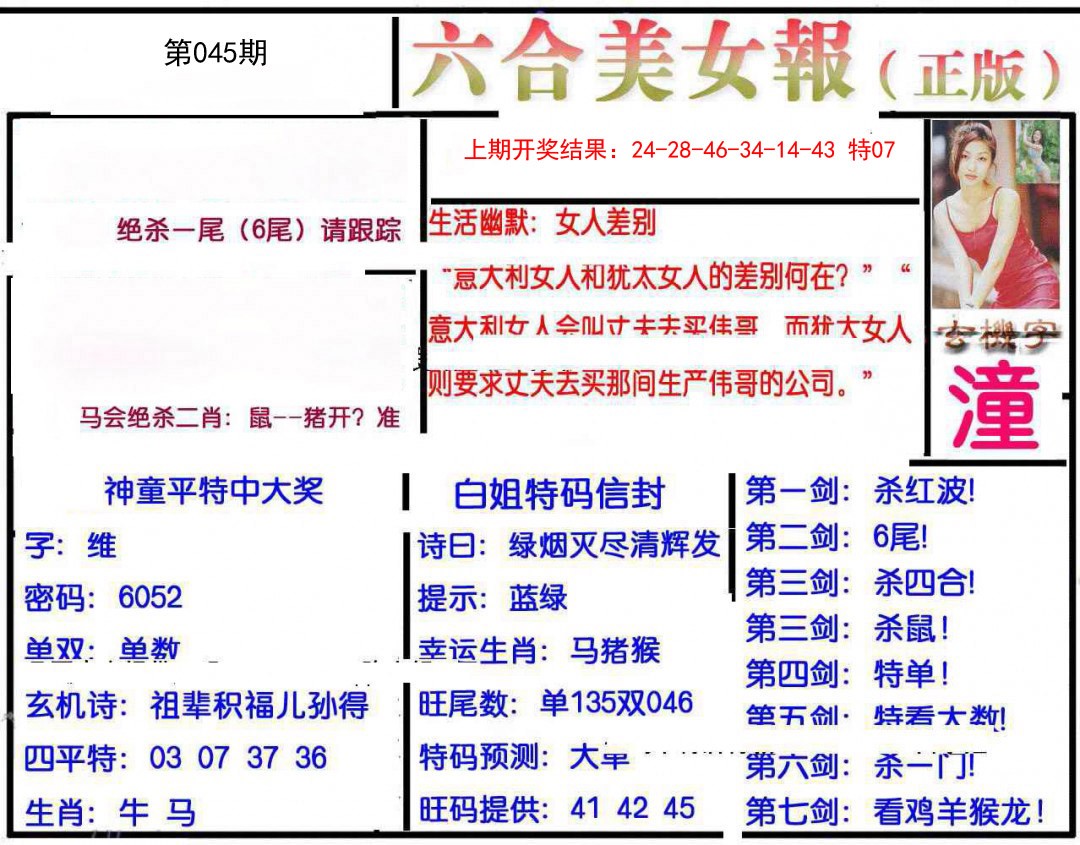 045期美女报[图]