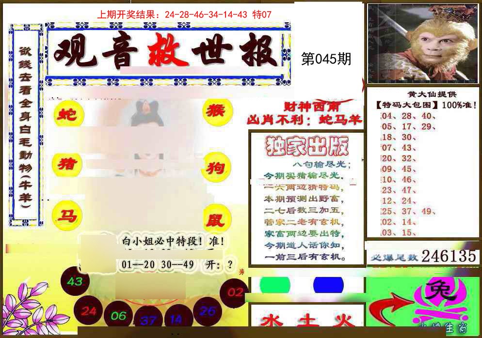 045期(另)观音救世密报[图]