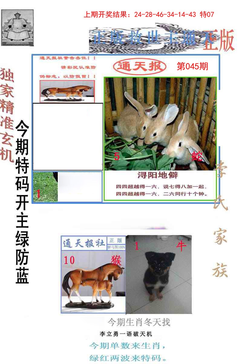 045期李力勇通天报[图]