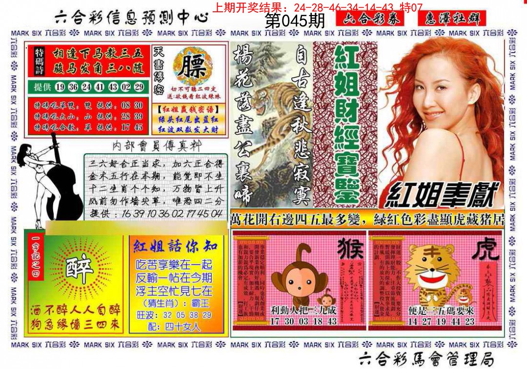 045期红姐财经宝鉴[图]