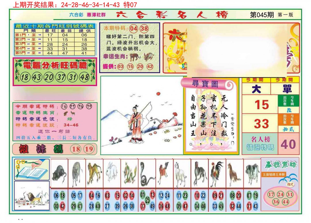 045期名人榜A[图]