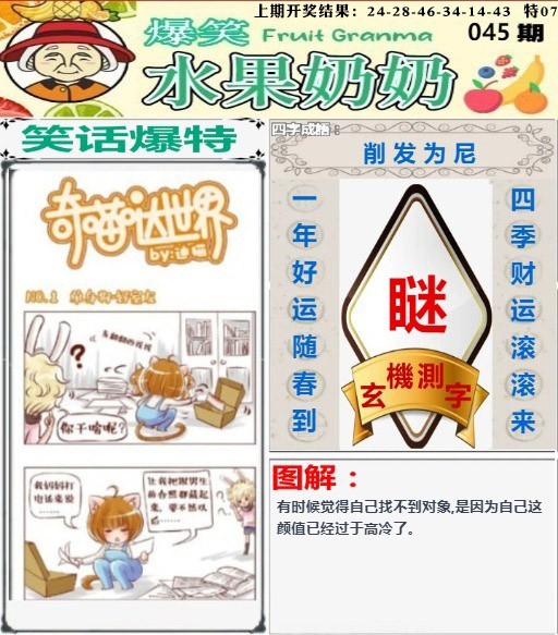 045期爆笑水果奶奶[图]