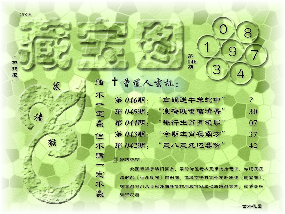 046期《藏宝图》[图]