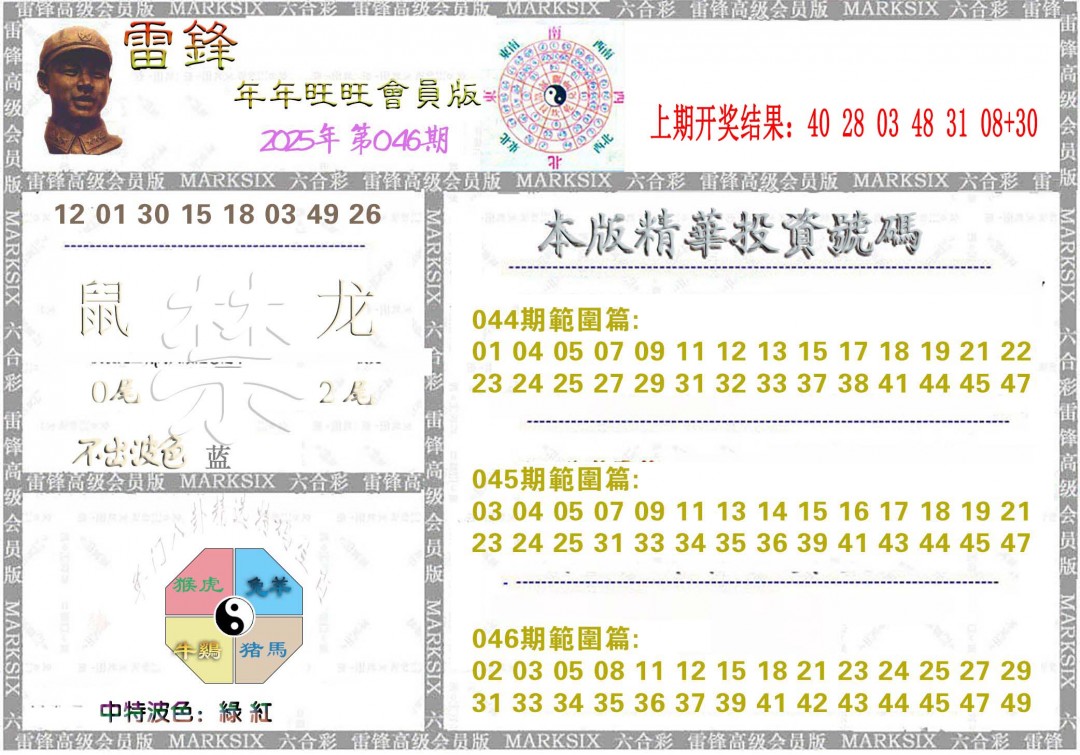 046期雷锋鼠年旺旺版[图]