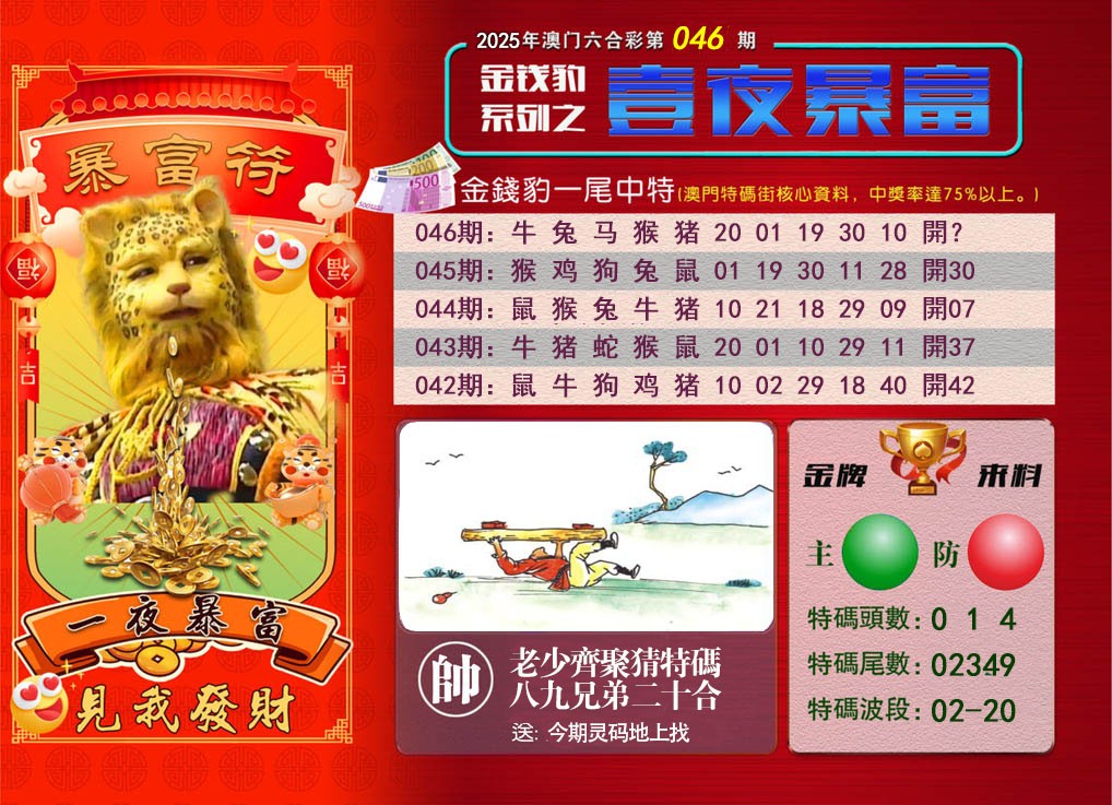 046期一夜暴富[图]