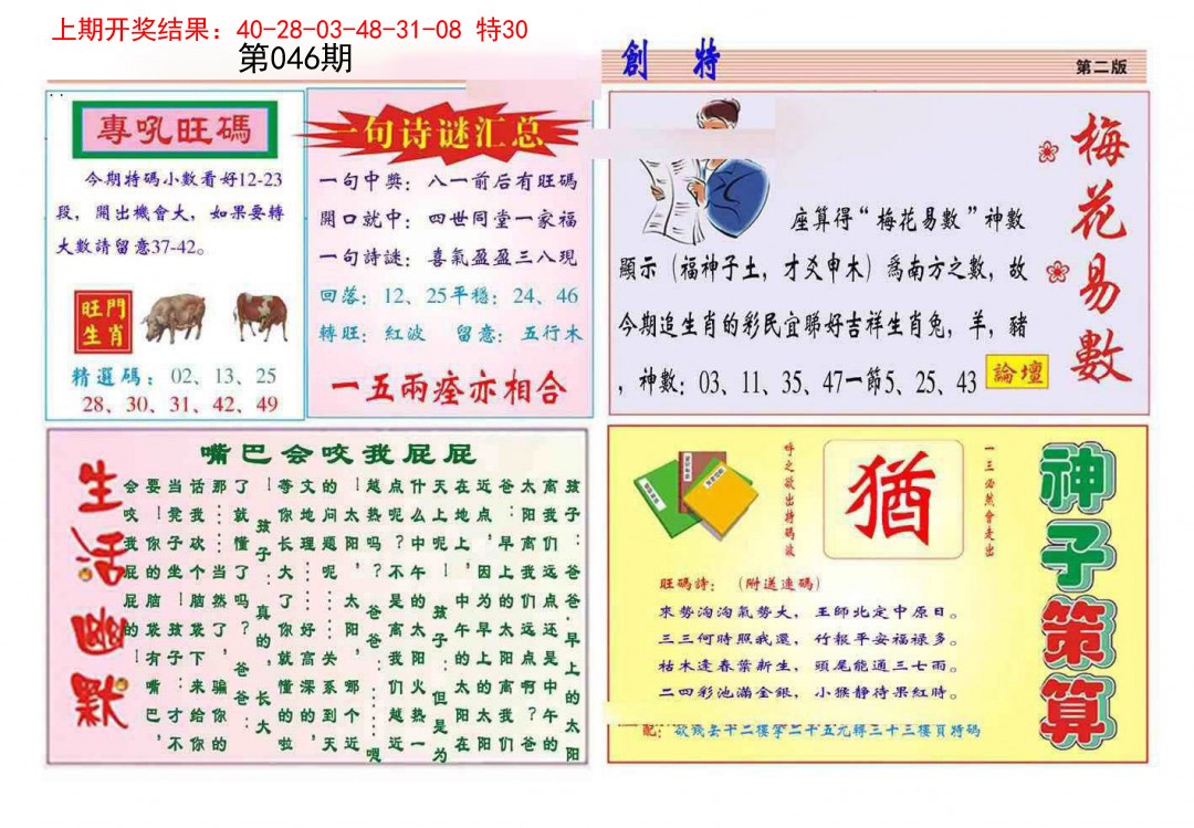 046期九龍创特B(推荐)[图]