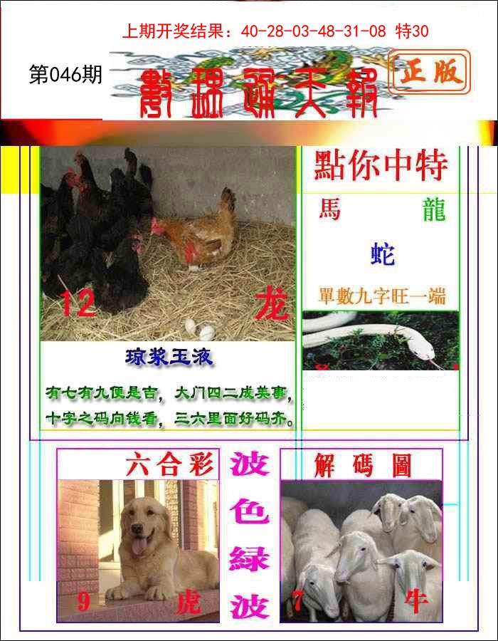 046期数理通天[图]