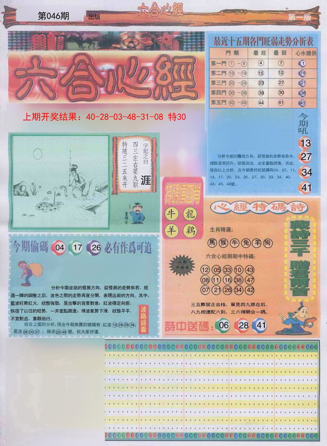 046期六合心经A[图]