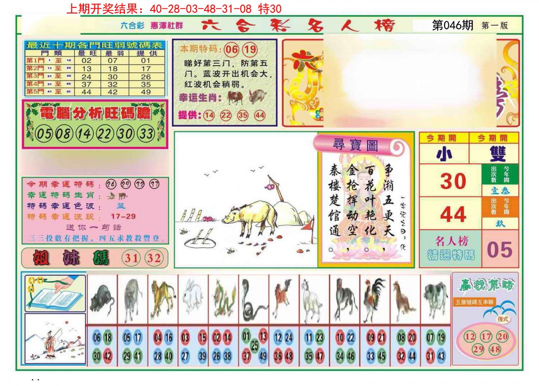 046期名人榜A[图]