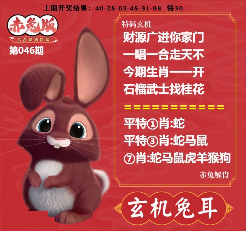 046期玄机兔耳[图]