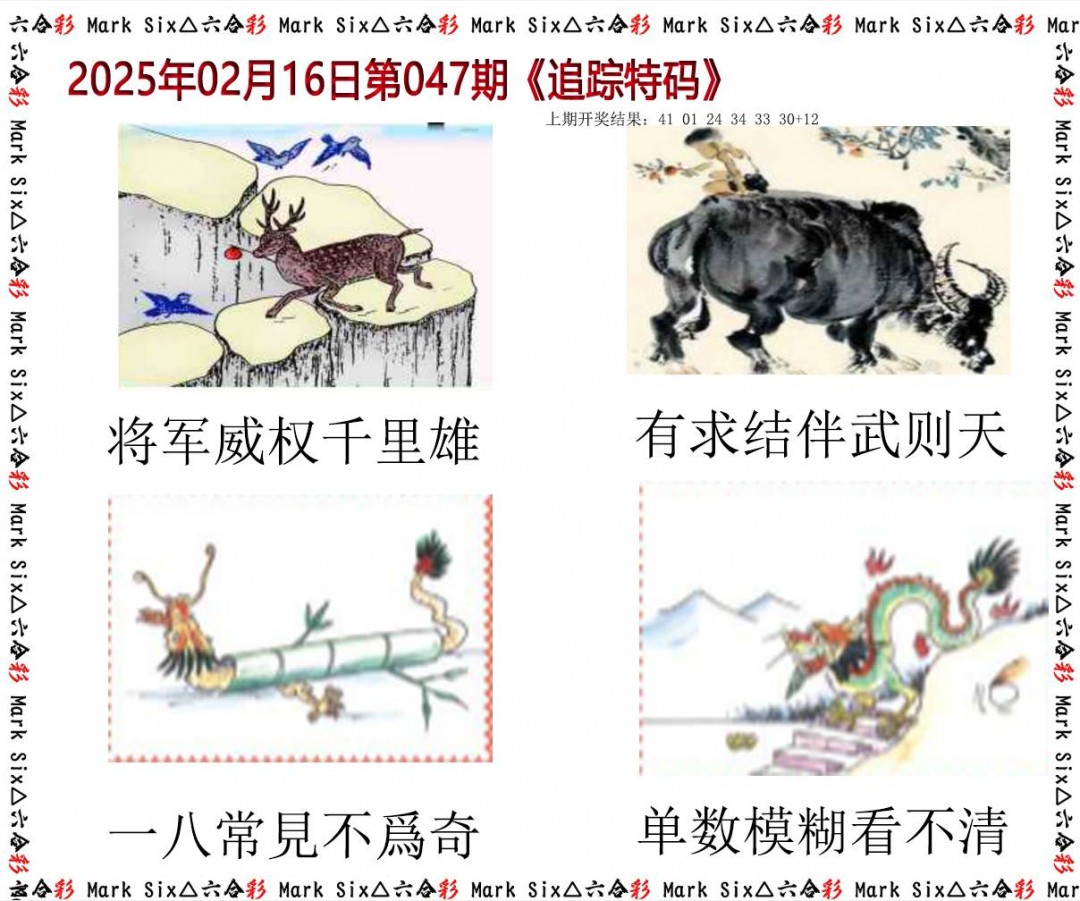 047期追踪特码[图]