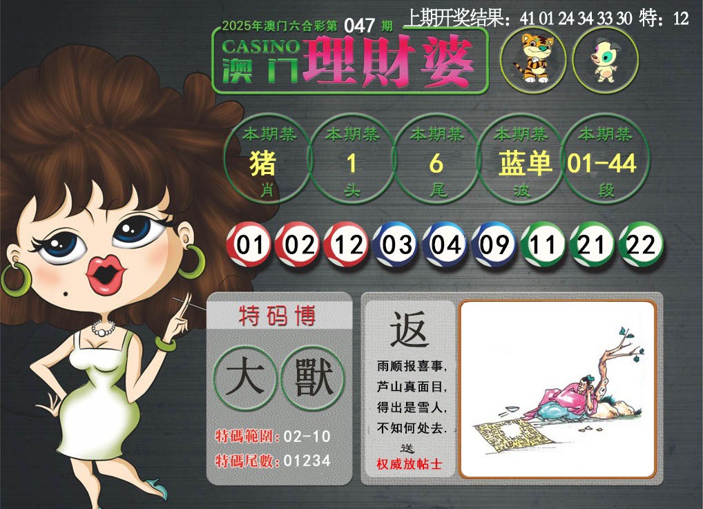 047期澳门理财婆[图]
