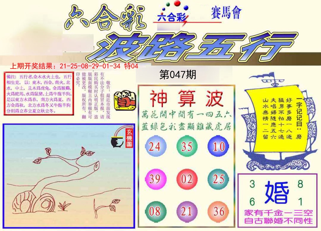 047期波路五行[图]