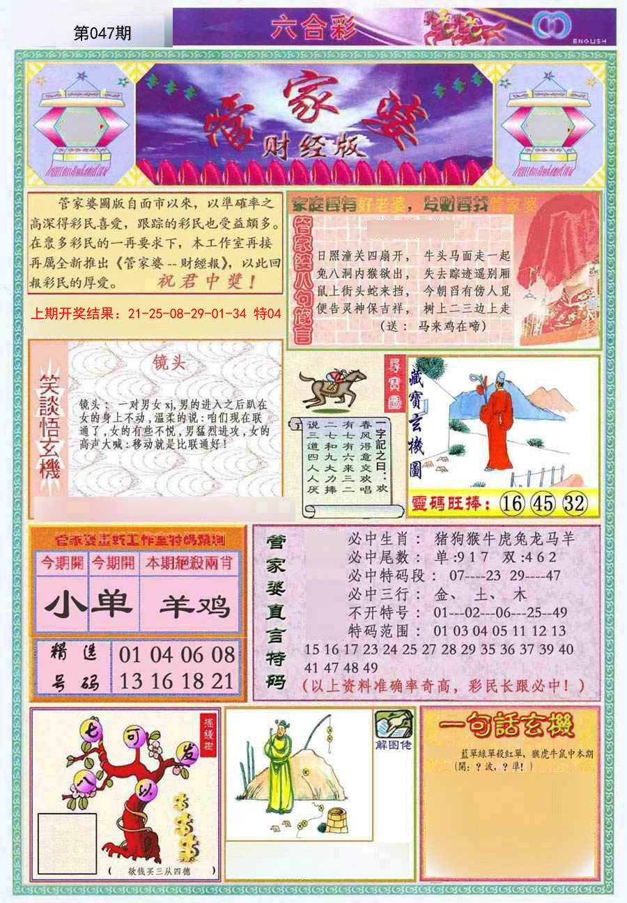 047期管家婆财经版[图]