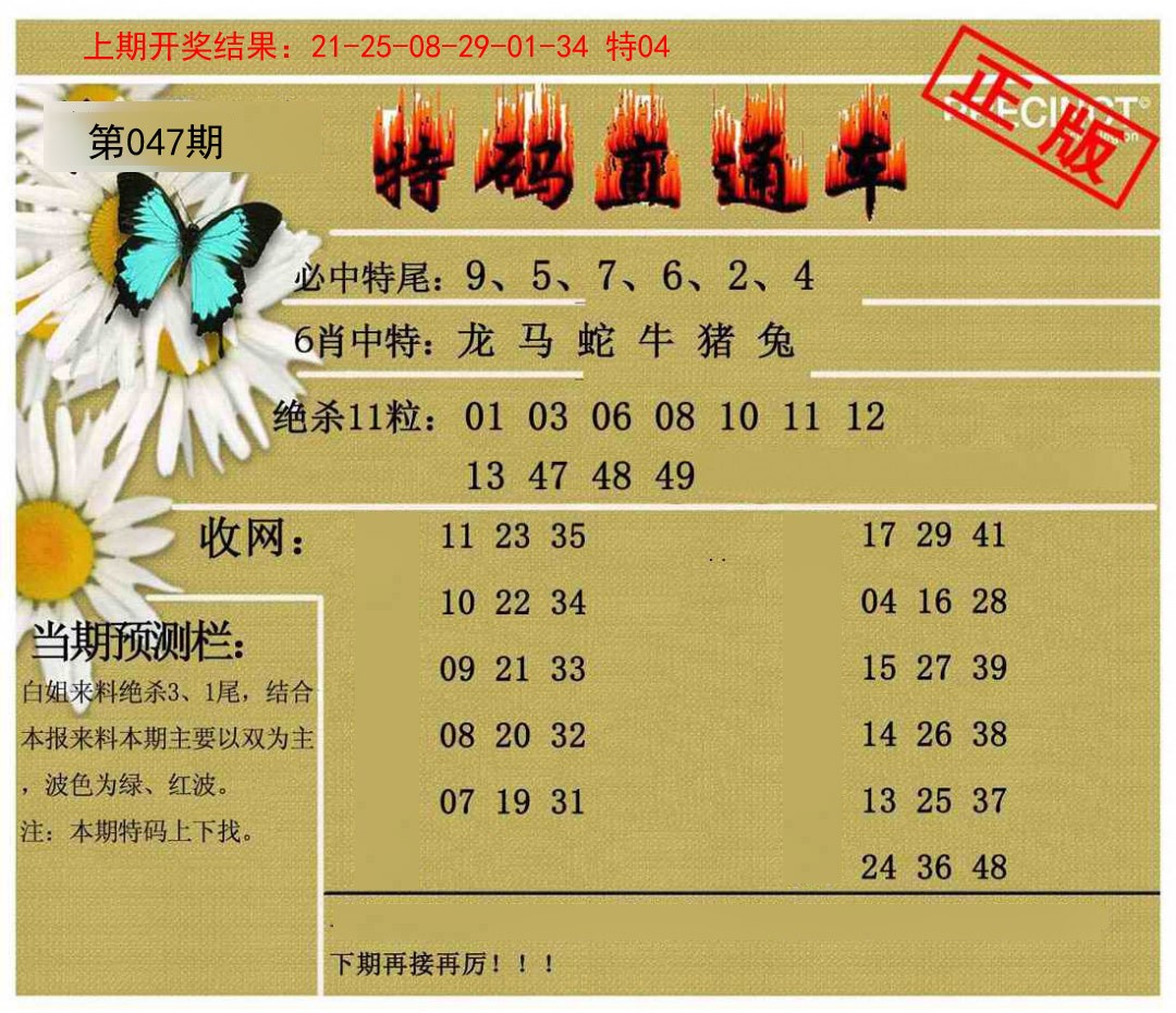 047期特码直通车[图]