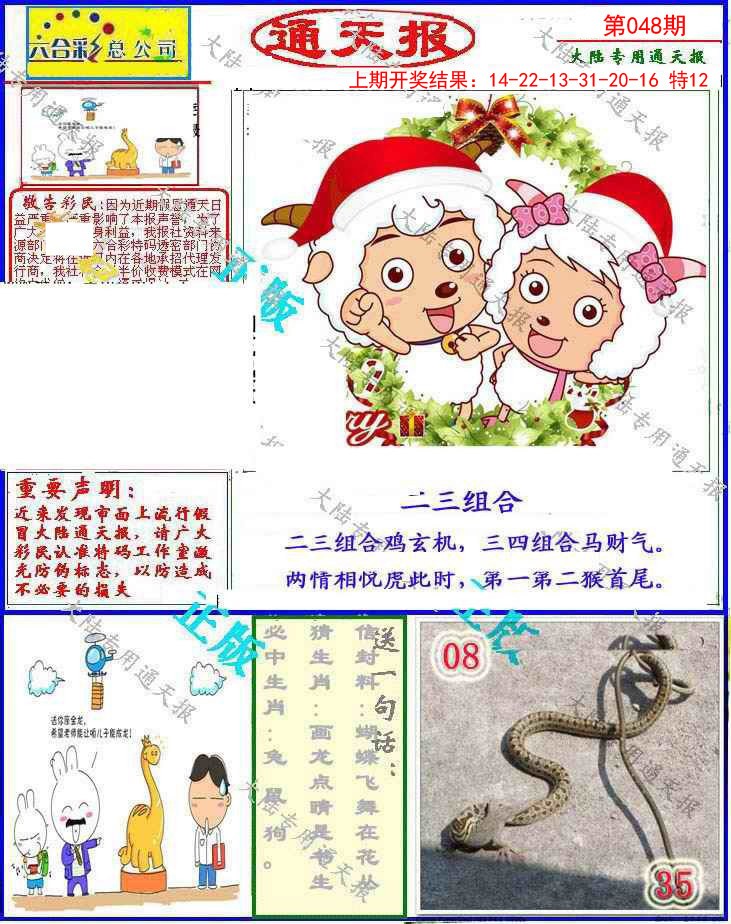 048期大陆通天报[图]