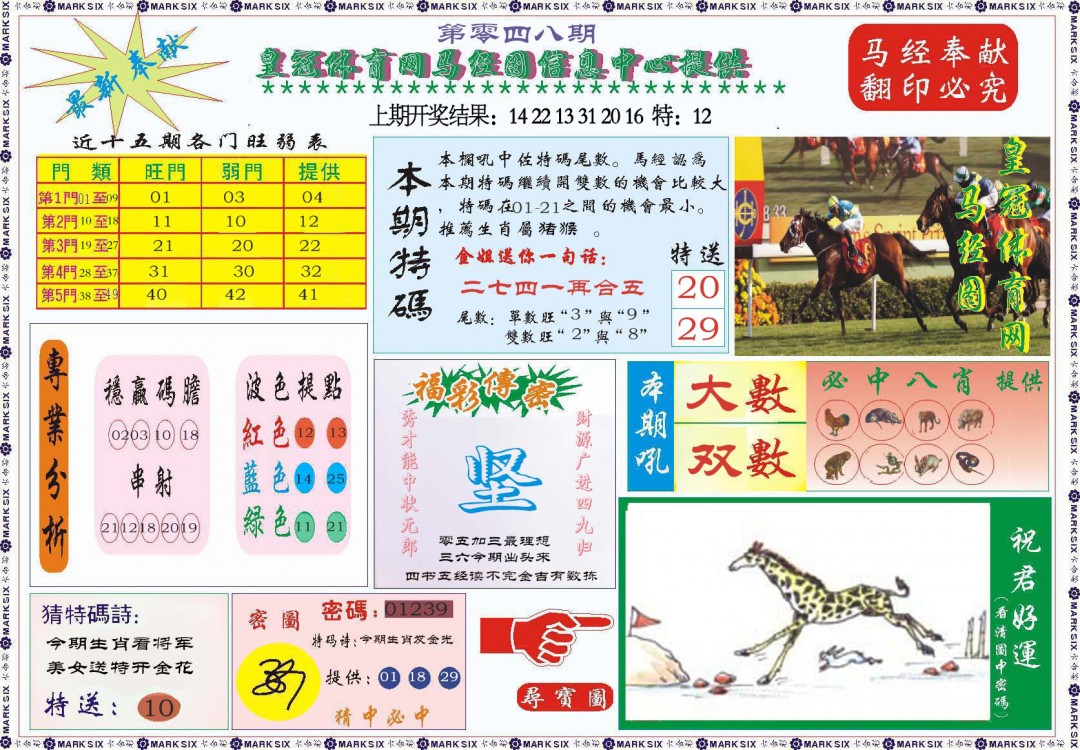 048期体育网马经图[图]