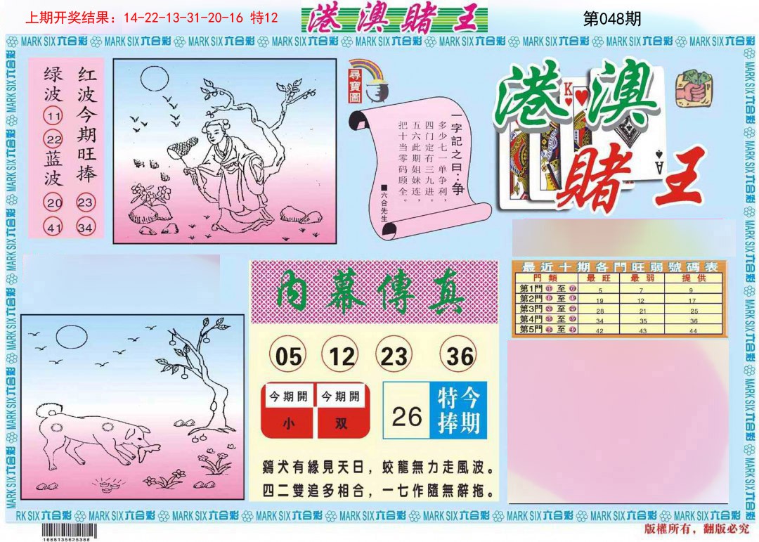048期港澳赌王A[图]