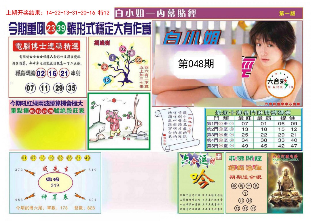 048期内幕赌经[图]