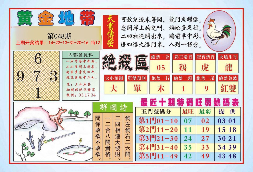 048期黄金地带[图]
