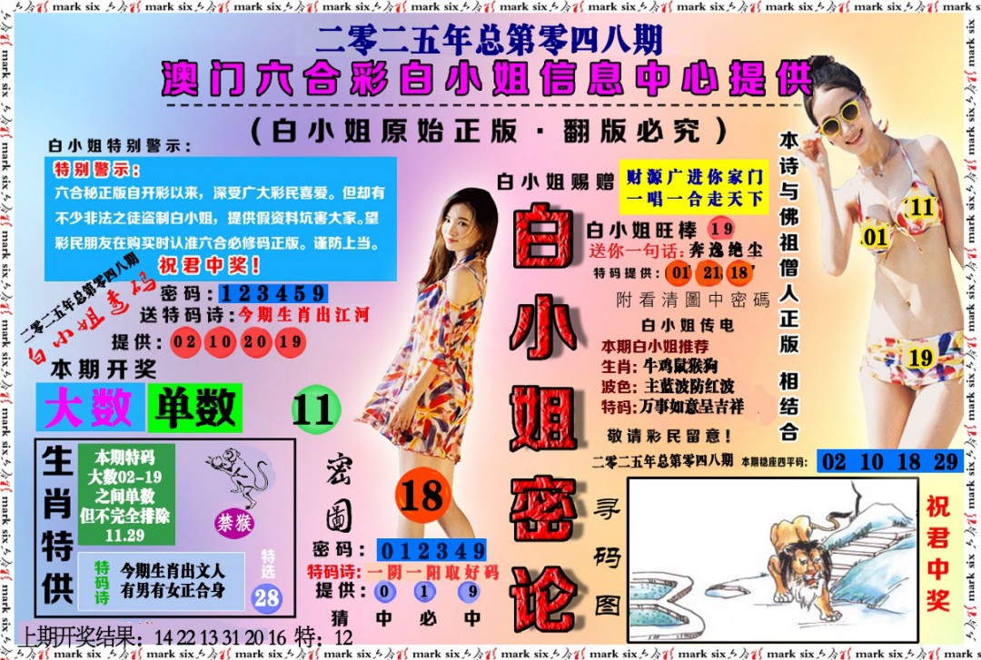 048期白小姐密论[图]