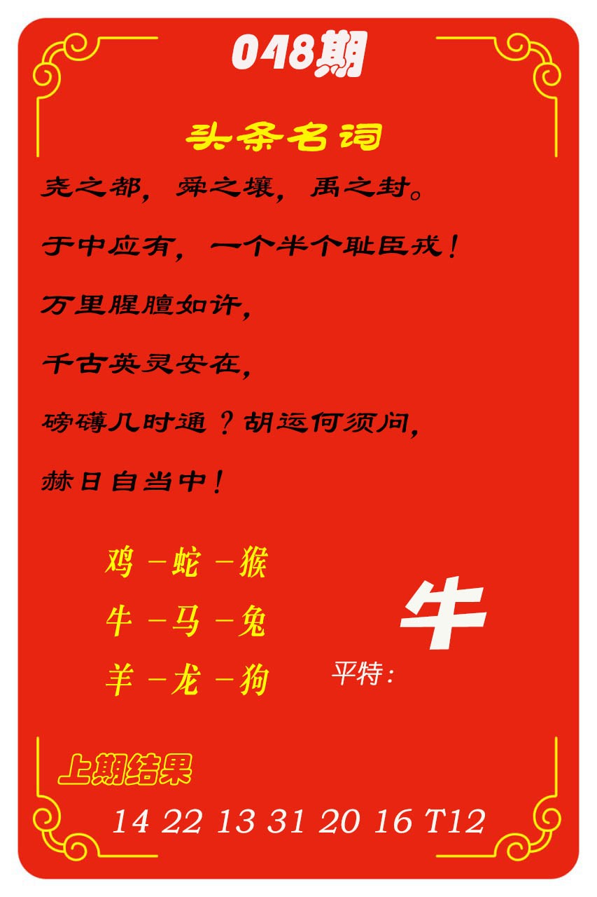 048期头条名词[图]