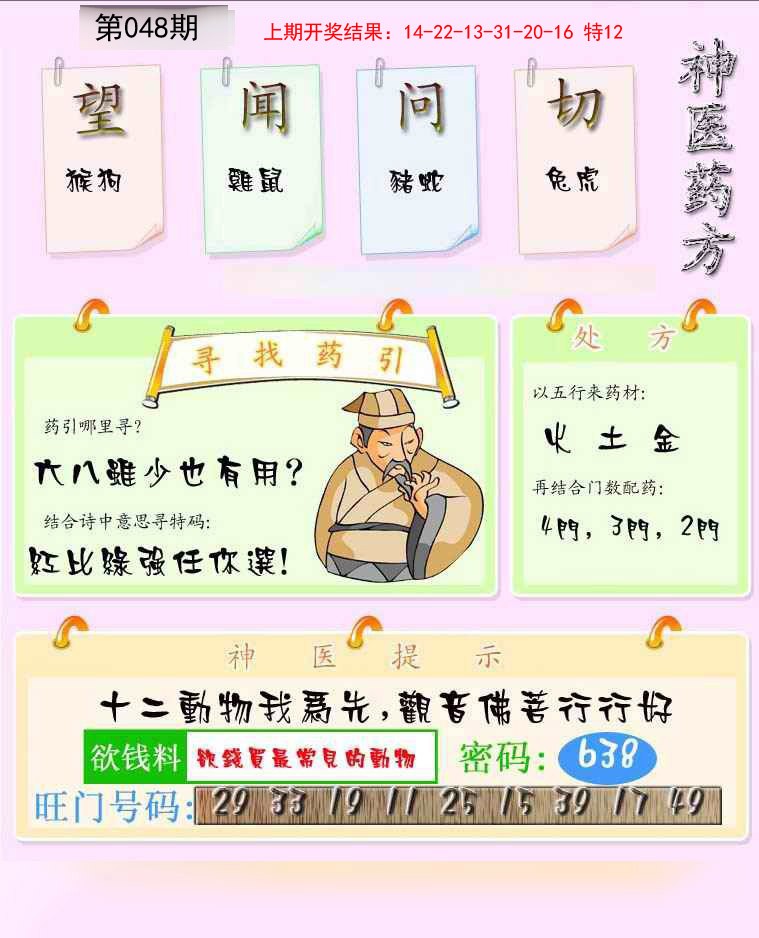 048期神医药方[图]