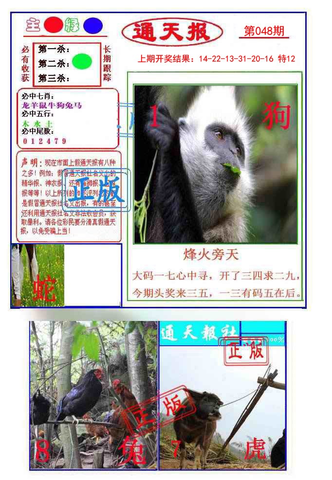 048期通天杀波图1[图]