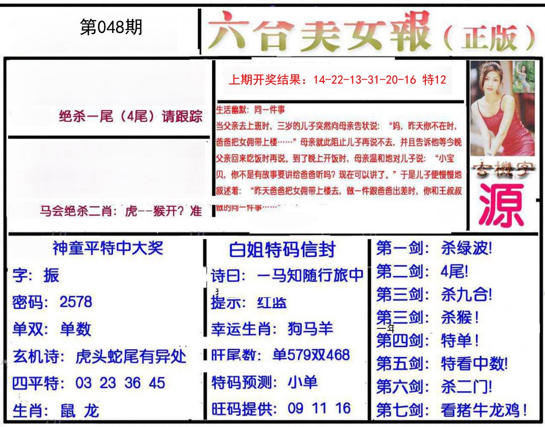 048期美女报[图]