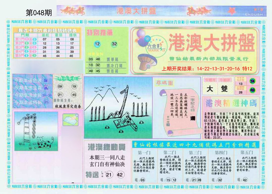 048期港澳大拼盘A[图]