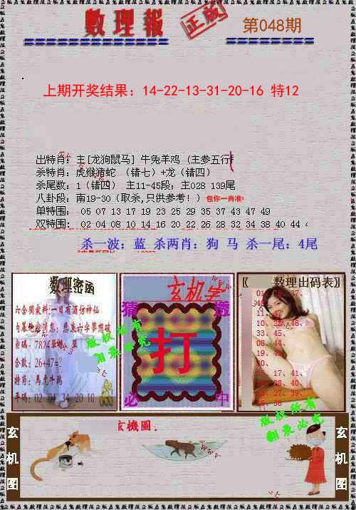 048期数理报[图]
