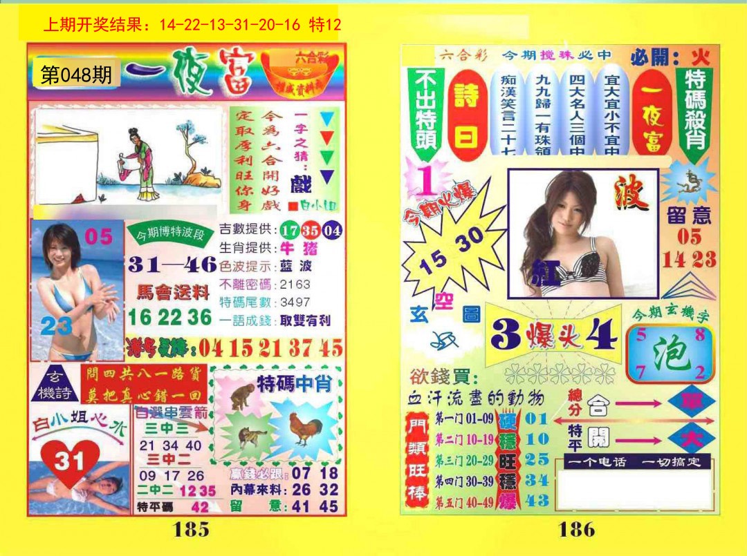048期一夜富[图]