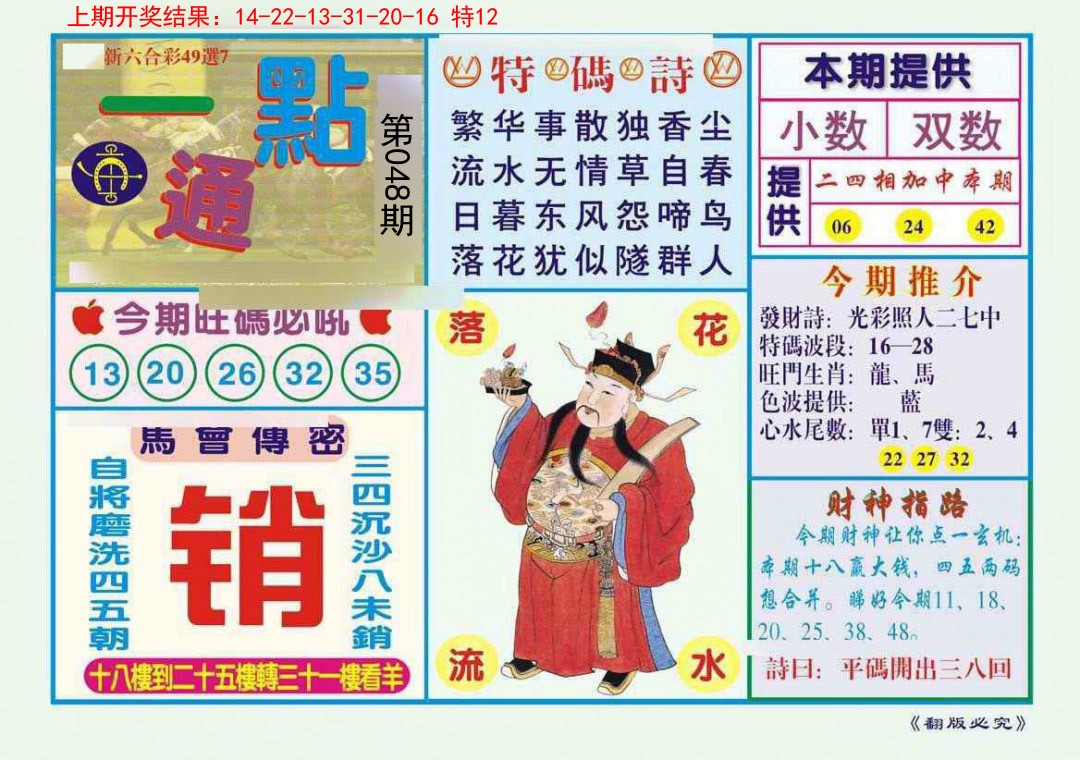 048期一点通[图]