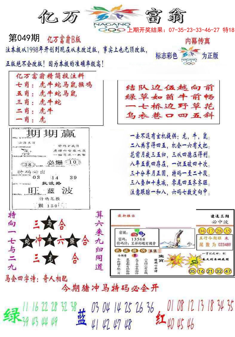 049期亿万富翁B[图]