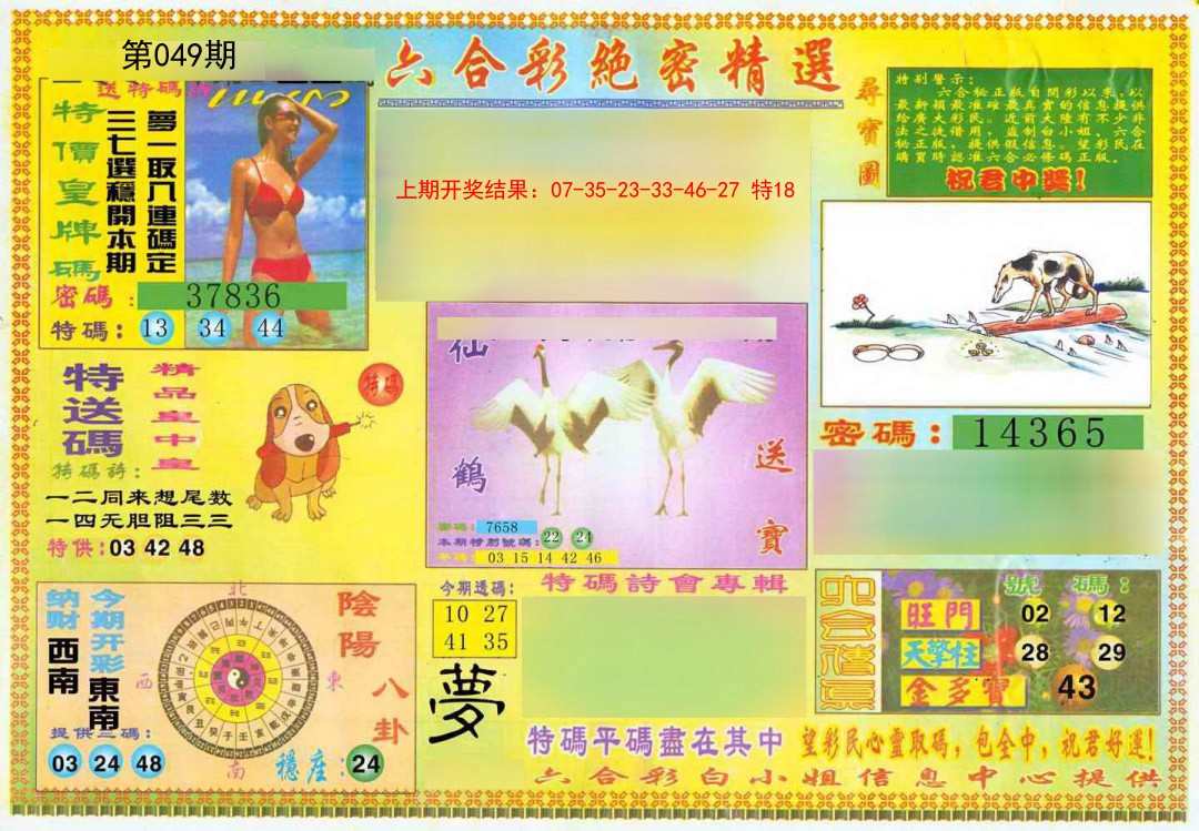 049期绝密精选A[图]