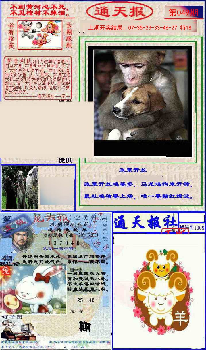 049期实力通天报[图]