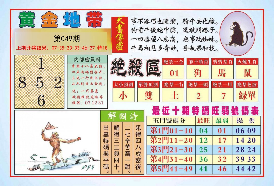 049期黄金地带[图]