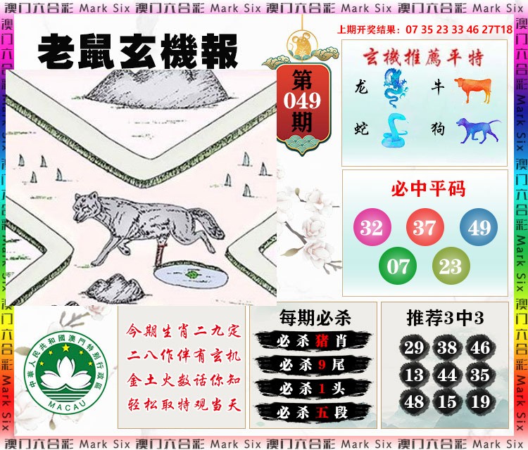 049期老鼠玄机报[图]