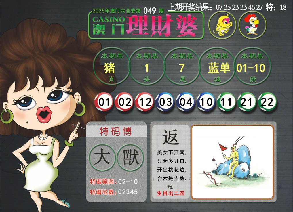 049期澳门理财婆[图]