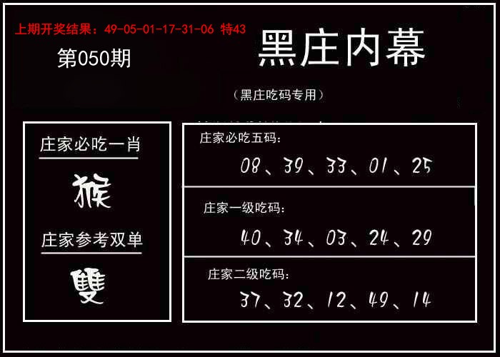 050期黑庄内幕[图]