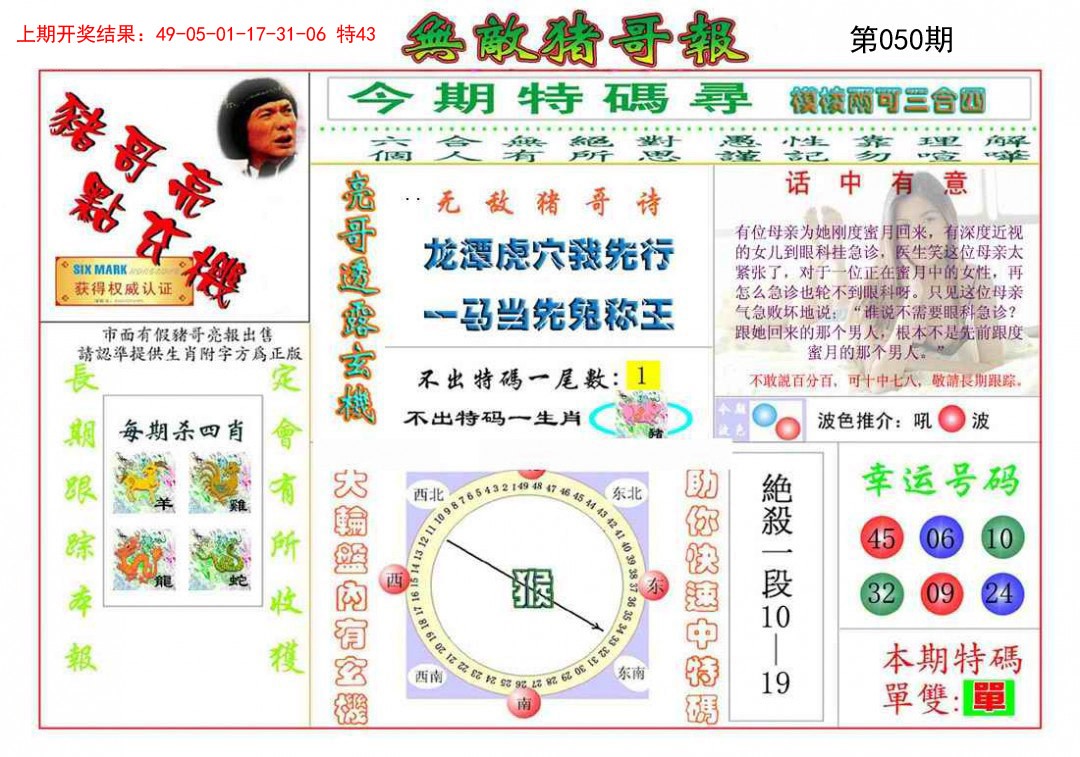 050期无敌猪哥[图]