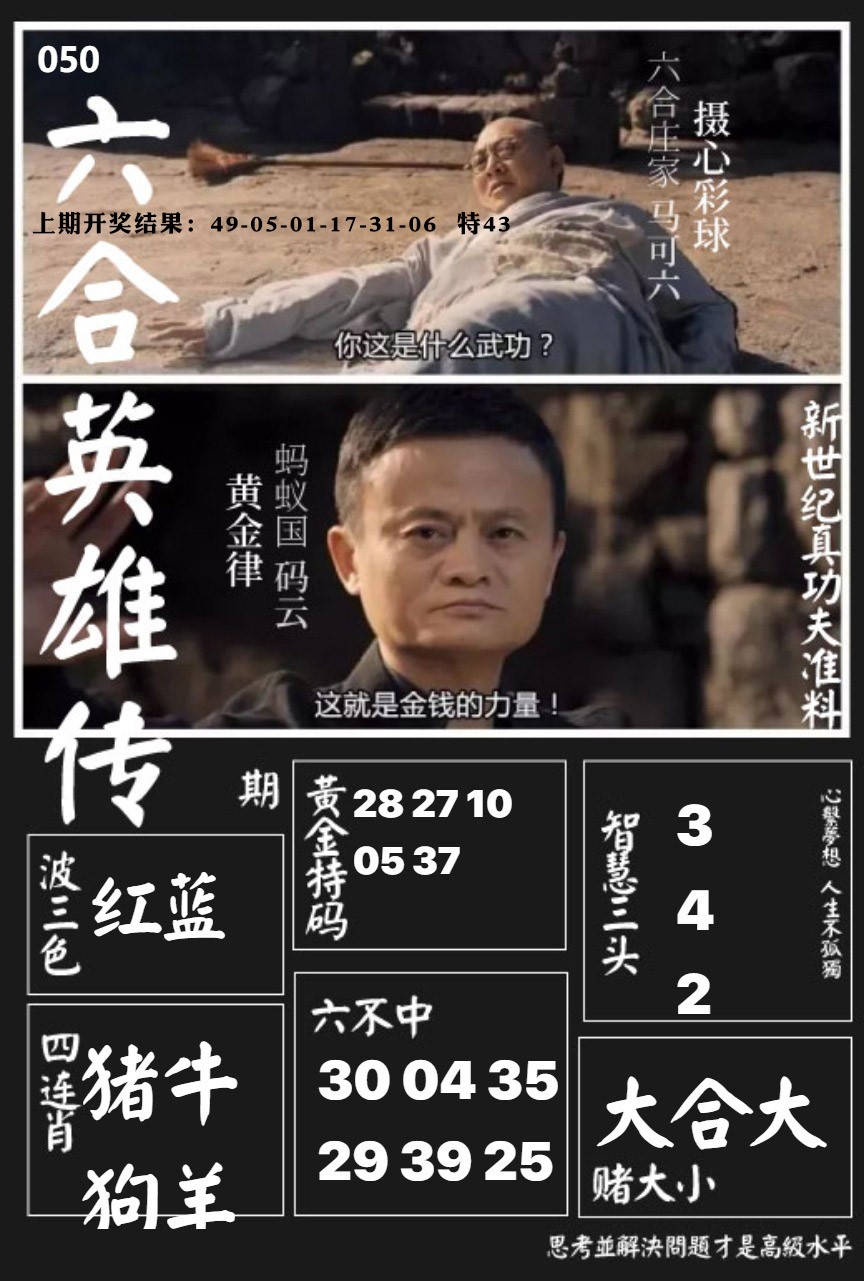 050期六合英雄传[图]