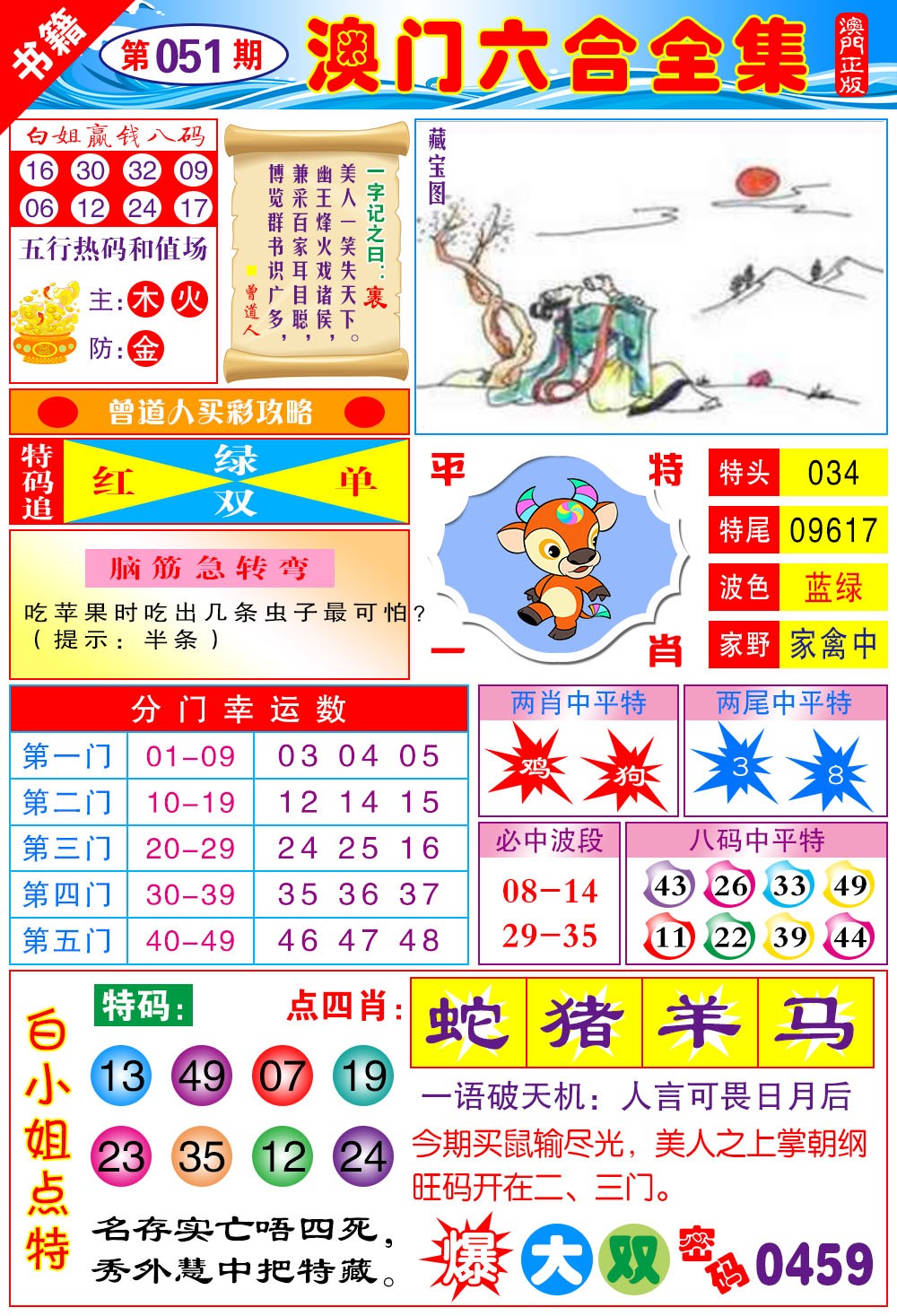 051期澳门全集六合[图]