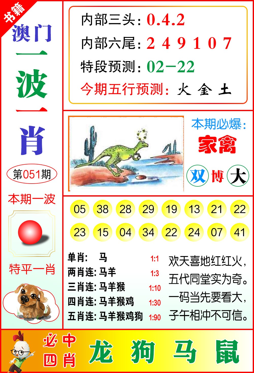 051期澳门一波一肖[图]