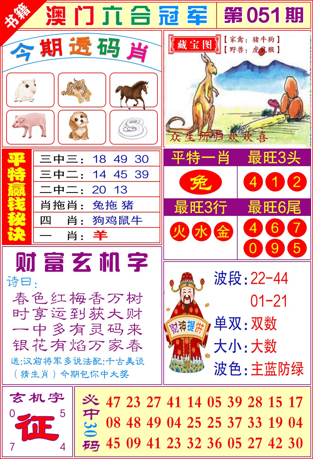051期澳门六合冠军[图]