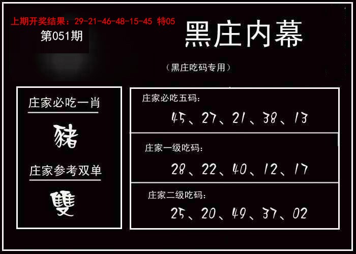 051期黑庄内幕[图]