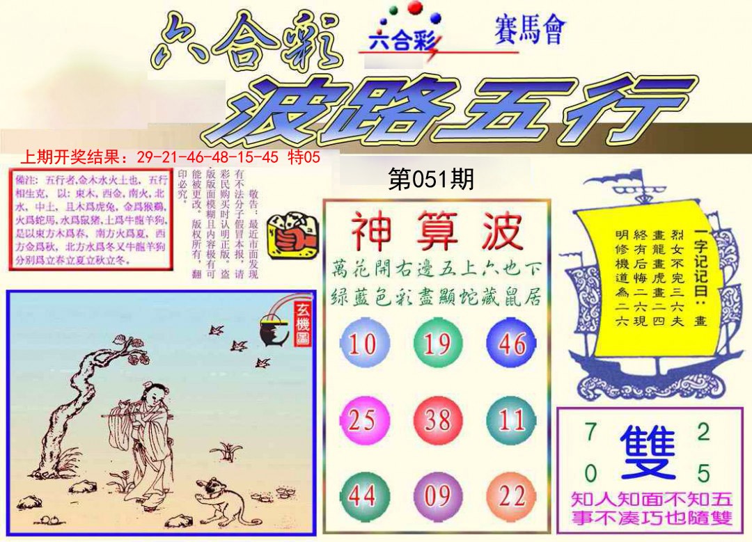 051期波路五行[图]