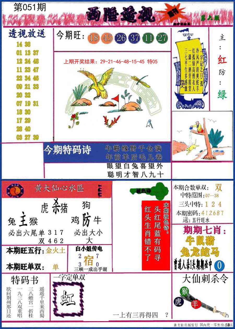 051期西陲透视[图]