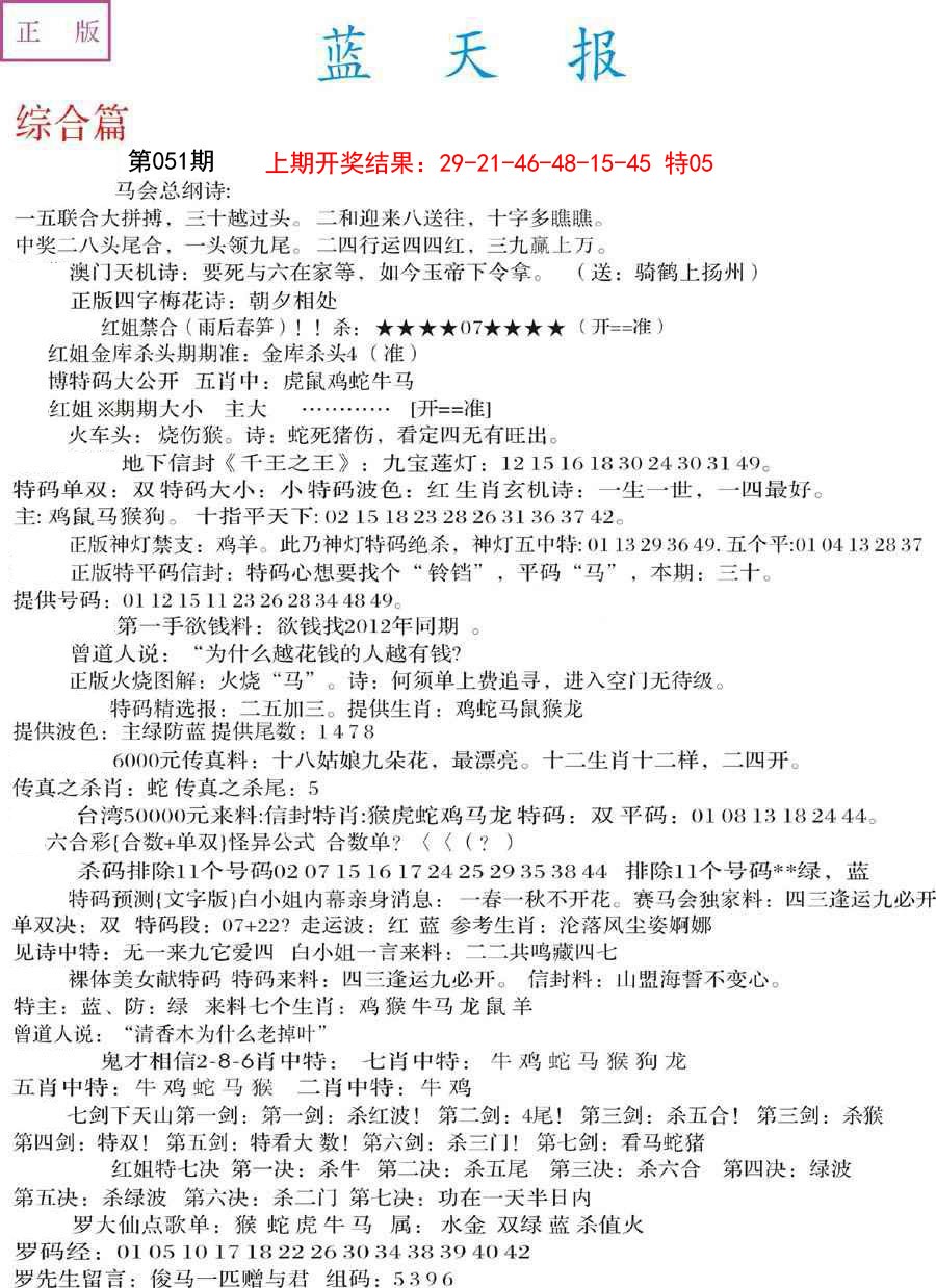 051期蓝天报A[图]